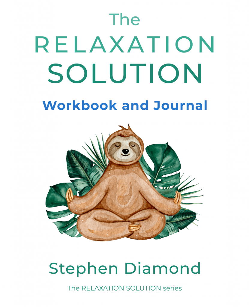 Book Cover: The Relaxation Solution Workbook and Journal
